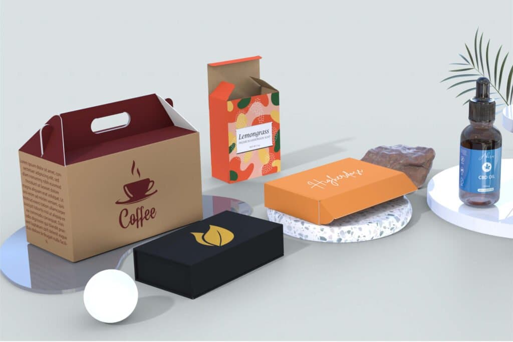 A range of packaging structures and materials to weigh up before a design is chosen